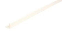 Hjørnelist plast hvit – 31 x 31 x 3000 mm