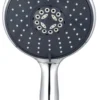 Hånddusj Ø150 mm krom 4-jet - REN