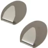 Håndklekroker oval 2 stk. metall - Target