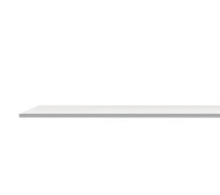 Hobbyplate hvit 18 x 300 x 2400 mm