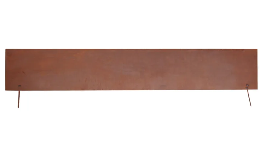 HORTUS bedkant råjern m/spyd 100 cm