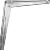 Hyllebrakett T-profil 200 x 250 mm
