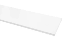 Hylle melamin hvit 16 x 300 x 1200 mm