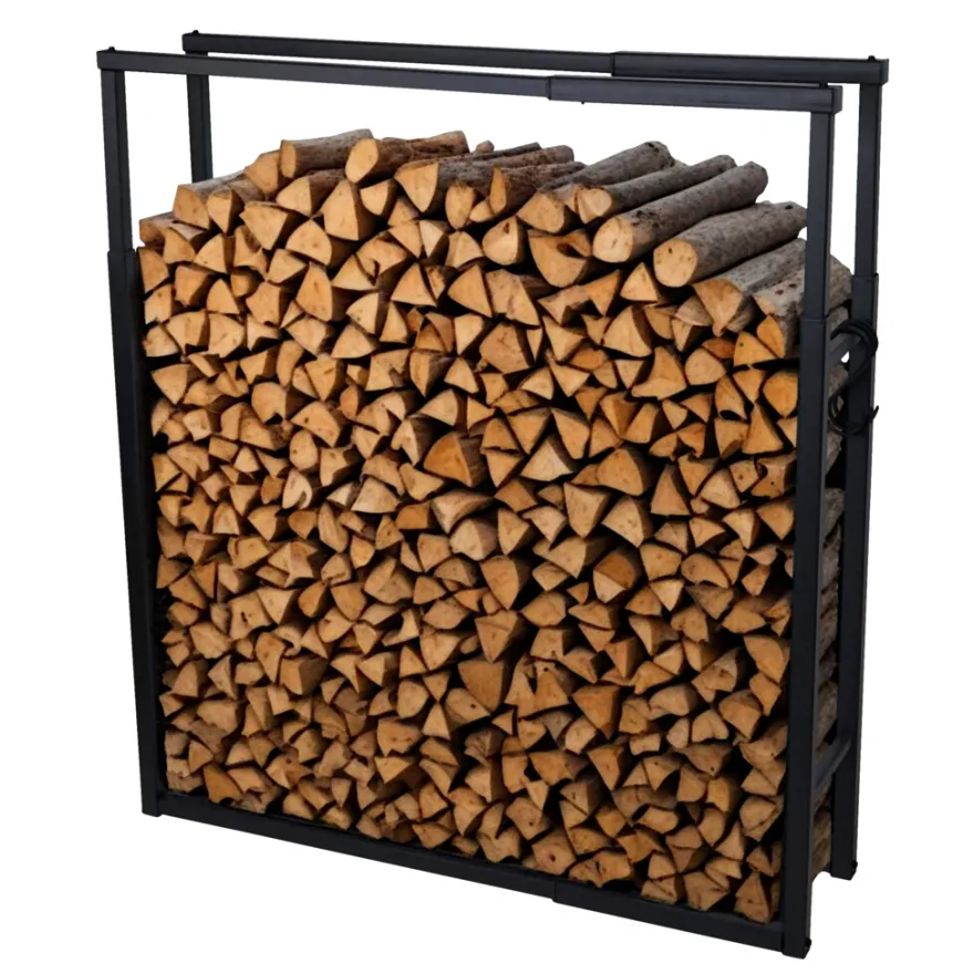Ignite Nordic vedstabler teleskopisk 65 x 124 x 25 cm