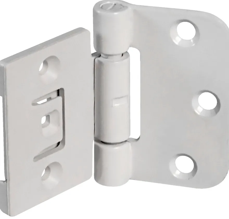 Innstikkshengsel justerbart 40 x 65 mm - 2 stk.