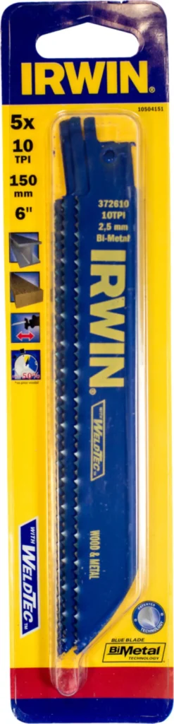 Irwin bajonettsagblad 150 mm