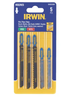 Irwin stikksagblad 5 stk. assortert