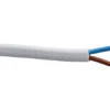 Kabel flat 2x0,75mm² 25 m med jord
