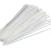 Kabelstrips 300 mm hvit 100 stk.