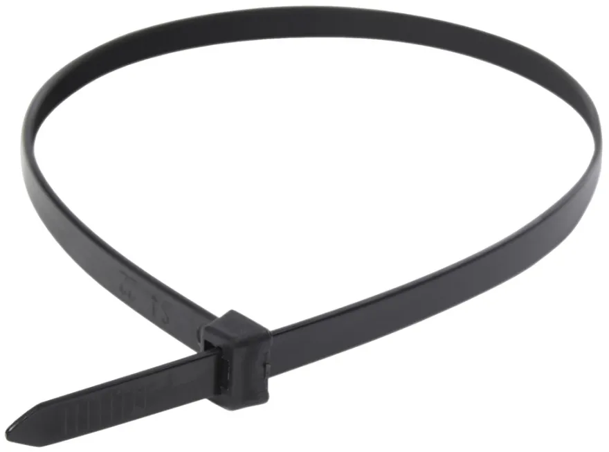 Kabelstrips 400 mm svart 50 stk.