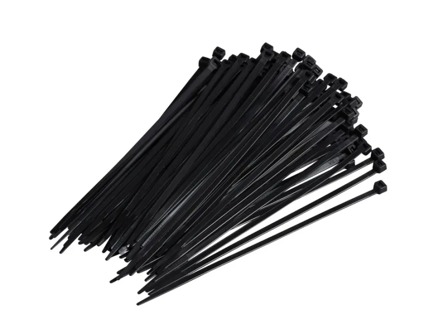 Kabelstrips 200 mm svart 100 stk.