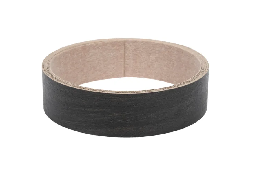 Kantbånd svart tre - 300 cm