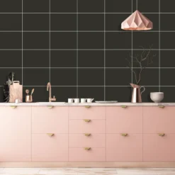 Kitchenline Kjøkkenplate Black Vulcane 610 x 610 mm