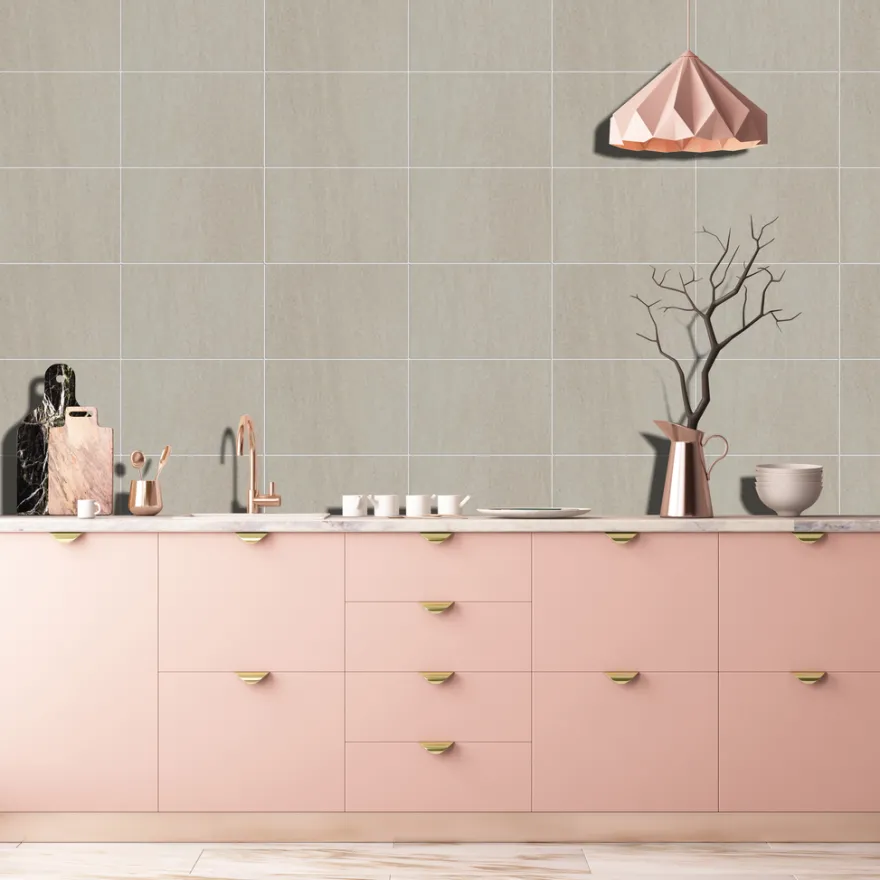 Kitchenline Kjøkkenplate Sandstone Kerra 610 x 610 mm