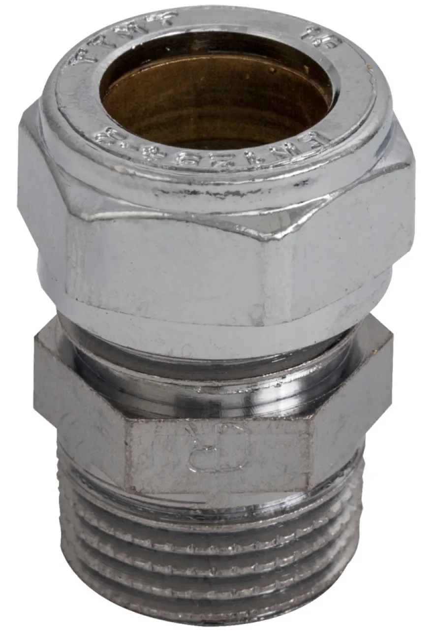 Klemring union rett 15mmx1/2"