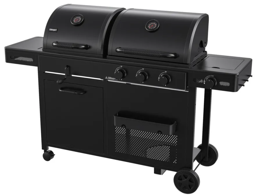 Kombigrill til gass og kull - Grillexpert®