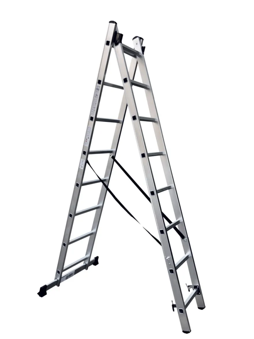 Kombistige i aluminium - 3,4 meter