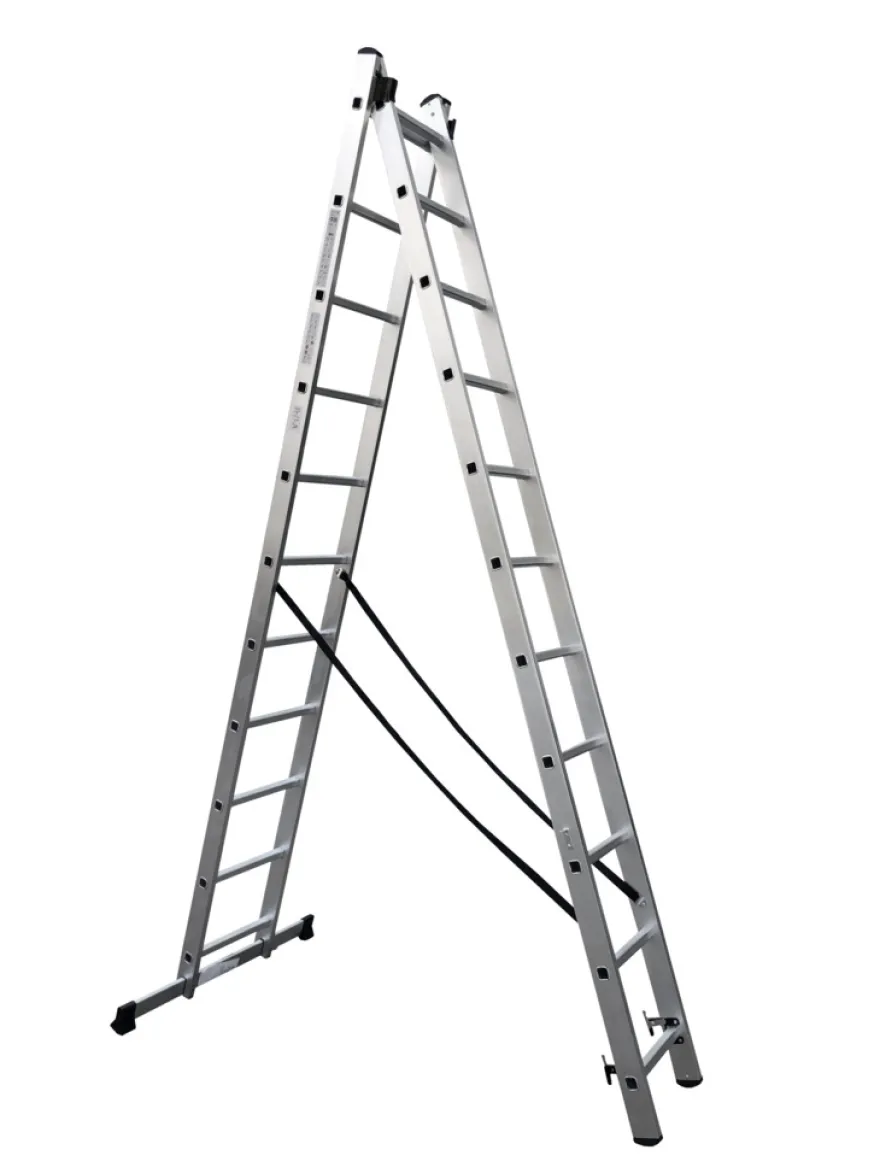 Kombistige i aluminium - 5,04 meter