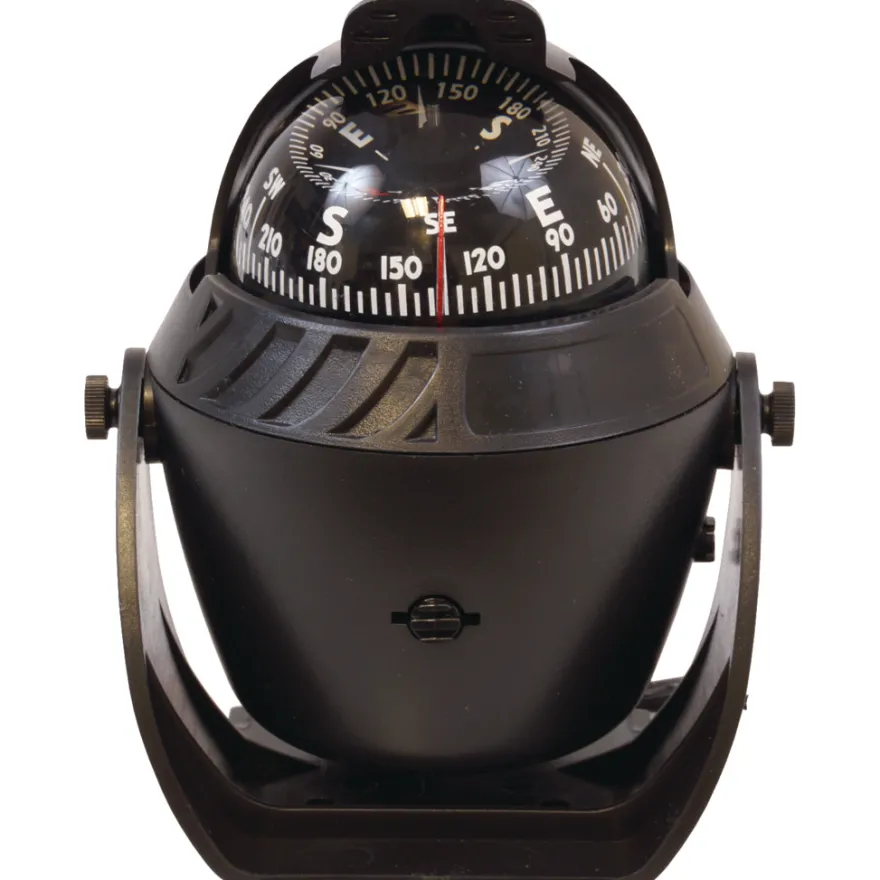 Kompass svart Ø70 mm