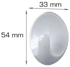 Krok selvklebende 50 mm 2 stk.