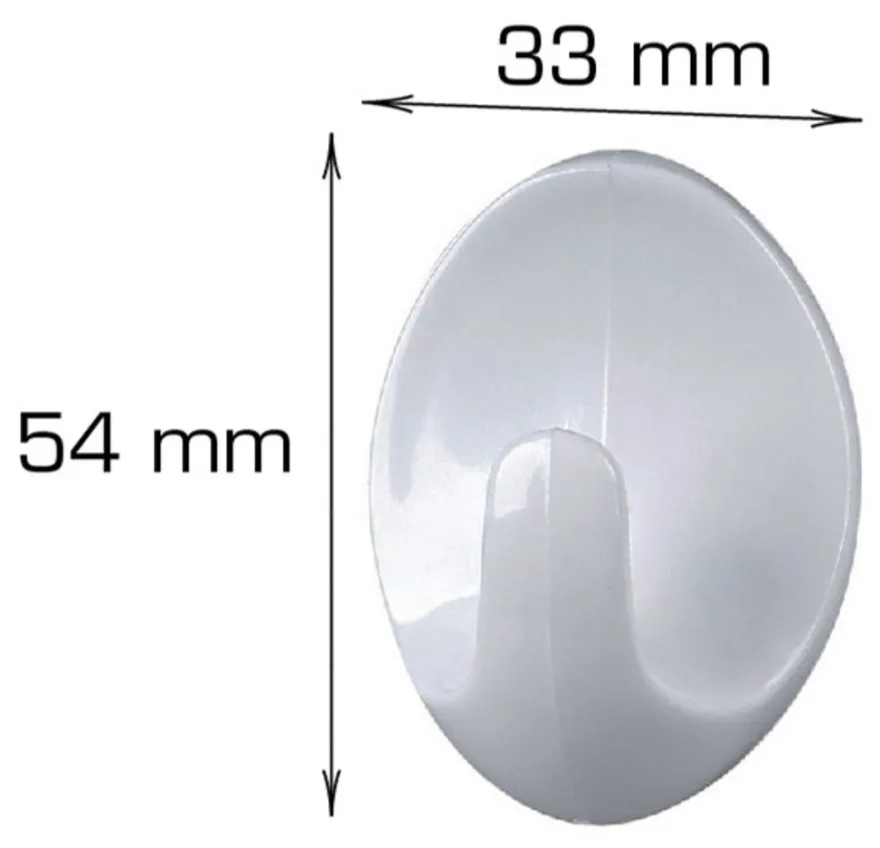 Krok selvklebende 50 mm 2 stk.