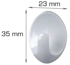 Krok selvklebende 35 mm 2 stk.