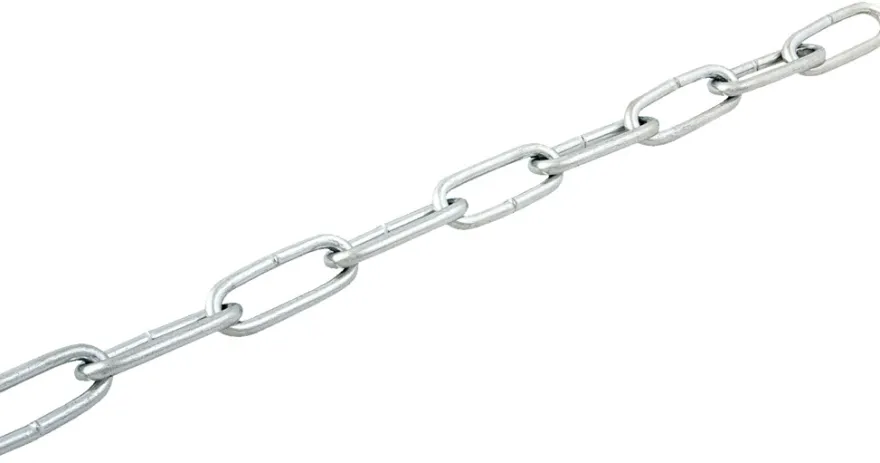 Langlenket kjetting 3 mm x 5 meter