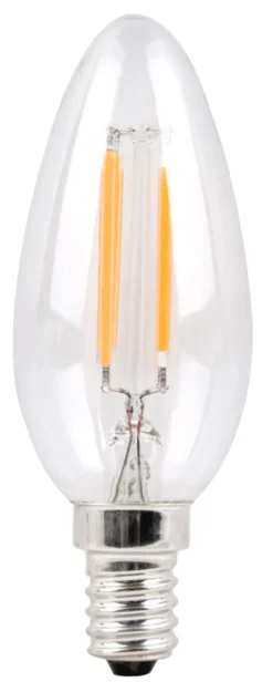 LED-pærer kerte 2,9 W E14 - 2 pk.