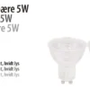 LED-spotpære 5 W GU10 - 2-pk.