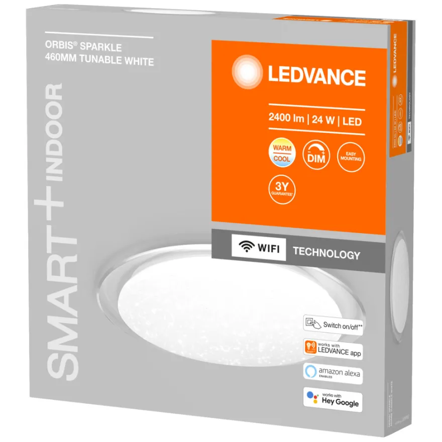 LEDVANCE SMART+ Orbis Sparkle taklampe Ø46 cm