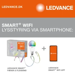 LEDVANCE SMART+ standard pære farget E27 9 W