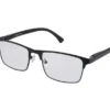Lesebriller matt svart 2-pk. +2,5