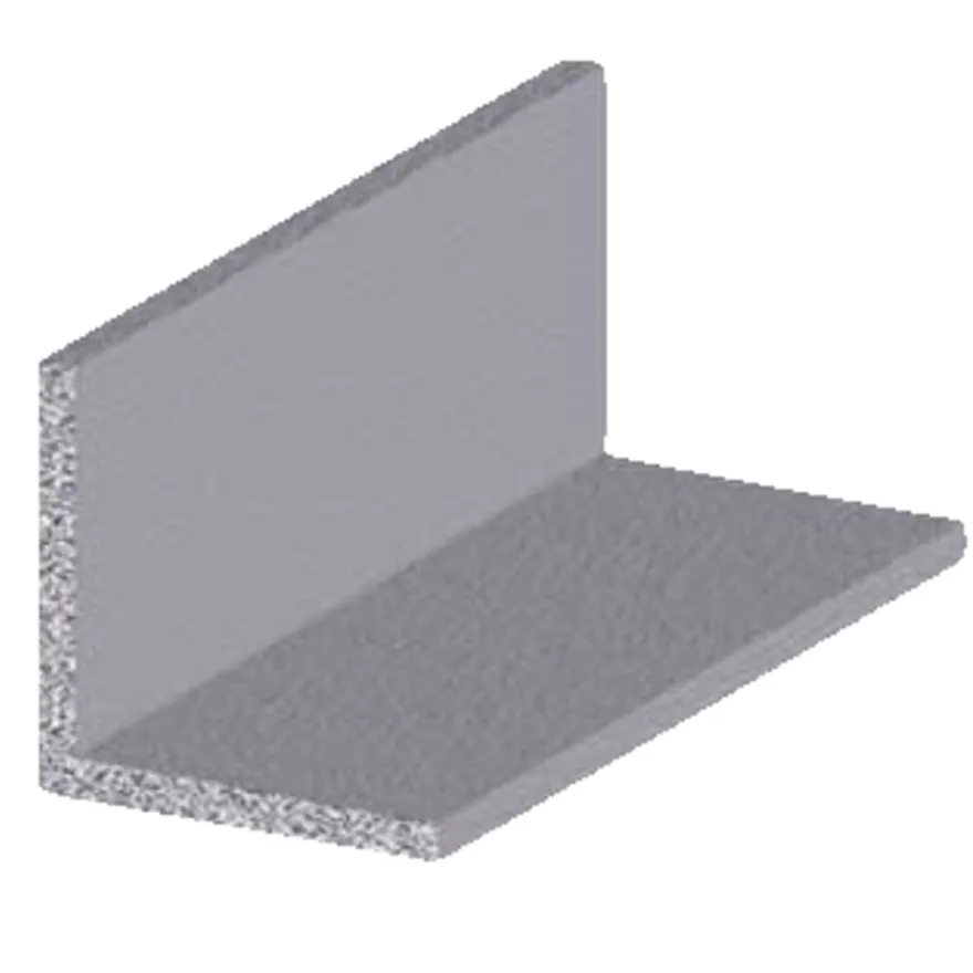 Listprofil vinkel aluminium - 15 x 15 mm x 2 meter