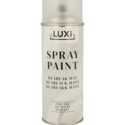 Luxi spraymaling klarlakk matt - 400 ml