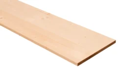 Massiv hylle i gran 18 mm x 30 x 100 cm