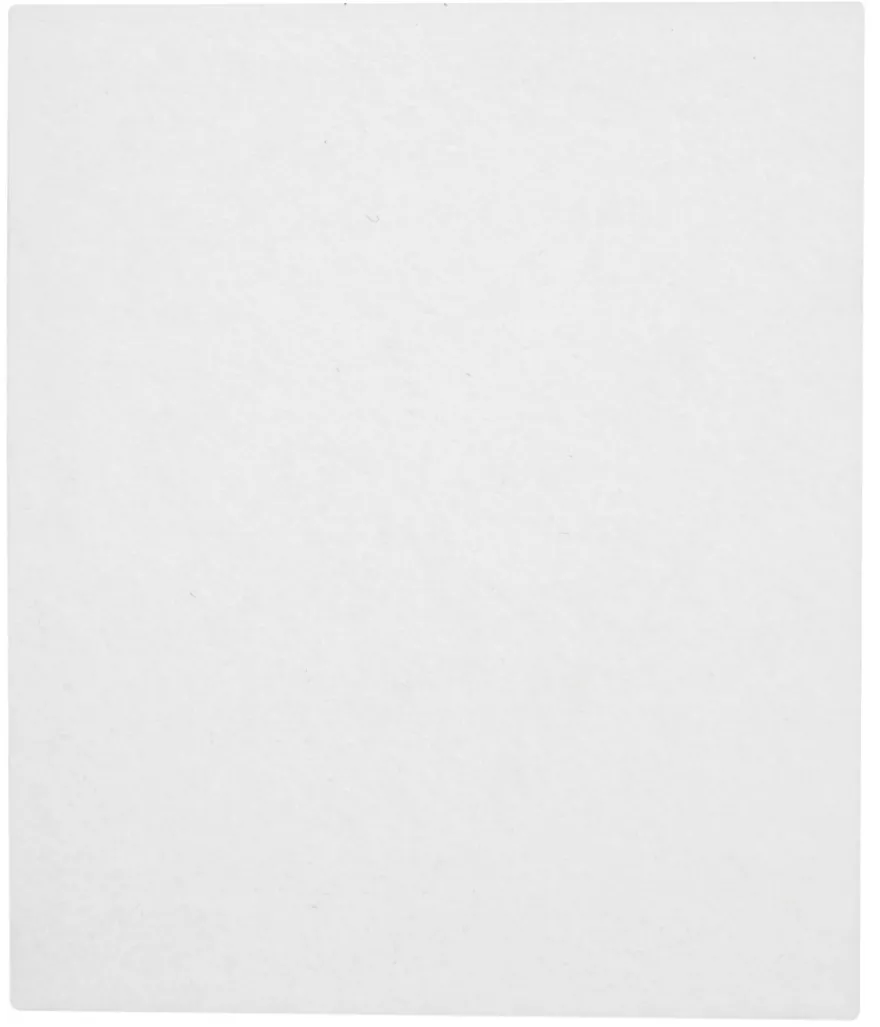 Møbelknott selvklebende 80 x 90 mm hvit