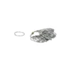 Metallringer galvaniserte 40 stk.