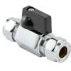 Minikuleventil 10 mm m/ grep