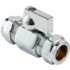 Minikuleventil 15 mm m/grep