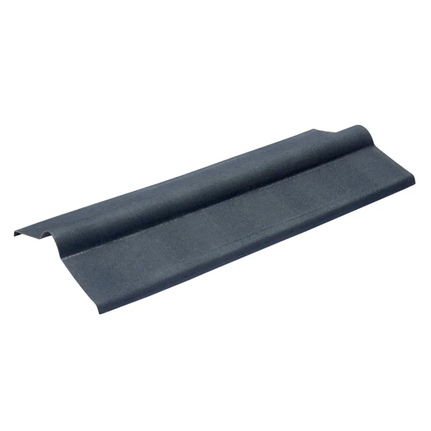 Møne til bitumentakplater svart 100 x 42 cm