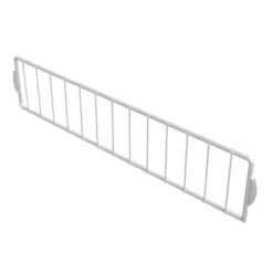 Oppdeler trådkurv 411 x 88 mm hvit - Integri