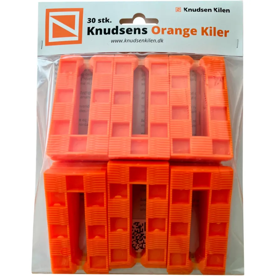 Oransje kile - 30 stk