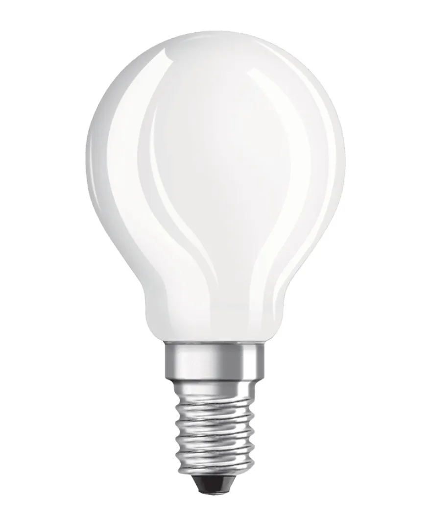 Osram LED Base kronepære E14 4W 3-pk