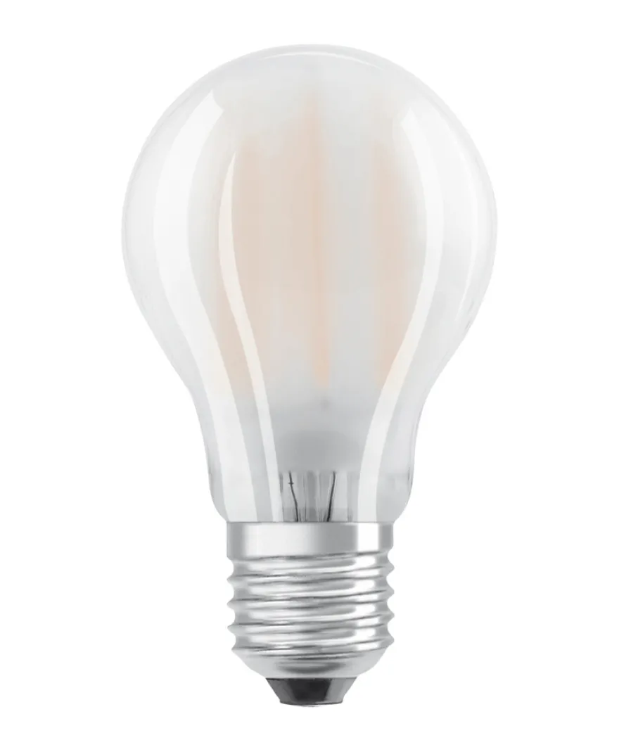 Osram LED Base matt standardpære E27 7 W 3-pk
