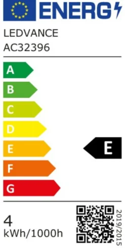 Osram LED Base standardpære E27 4 W 2-pk
