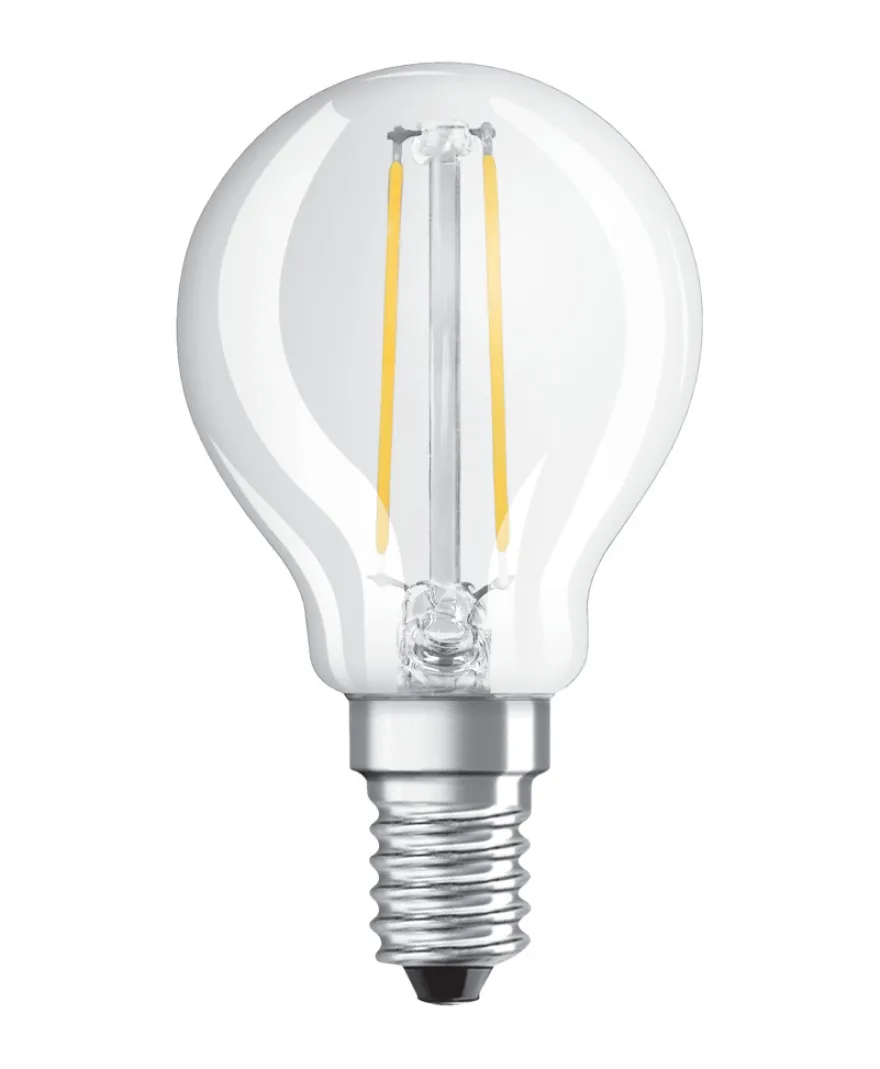 Osram LED Star Classic E14 klar kronepære 2,5 W
