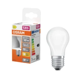 Osram LED Star Classic E27 matt kronepære 3,4 W