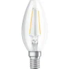 Osram LED Star Classic klar kertepære E14 2,5 W