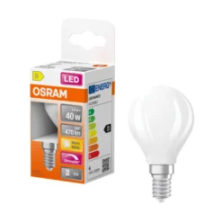 Osram LED Star Classic matt kronepære dimbar E14 3,4 W