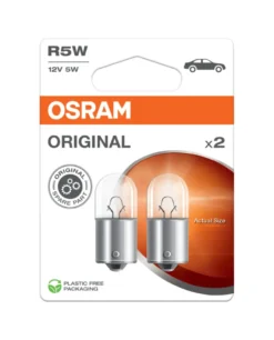 Osram lyspære til bil R5W - 2 stk.